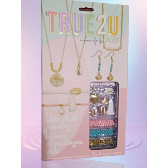 True2U DIY Chic Shell Jewelry Kit 10+ - Picture 3 of 5